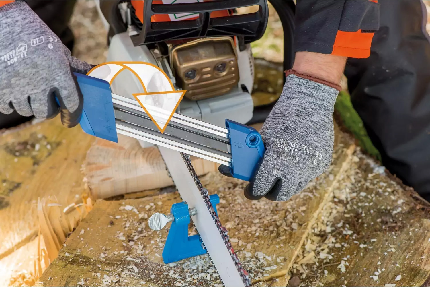 PFERD CHAIN SHARP CS-X Chain Saw Sharpener - Image 5