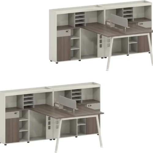 SMTE ZT8716-2A Multipurpose Table – GREY, WHITE