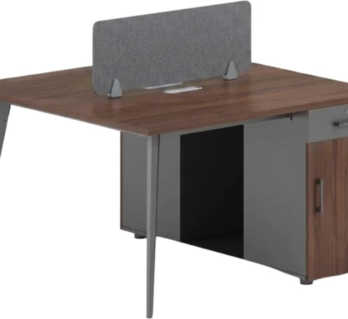 SMTE ZY1404-2A Multipurpose Table – WALNUT, GREY