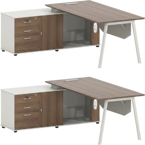 SMTE BT9820A Multipurpose Table – GREY, brown