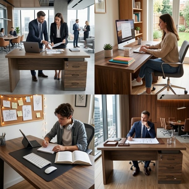 SMTE BT620 Multipurpose Table – WALNUT - Image 3
