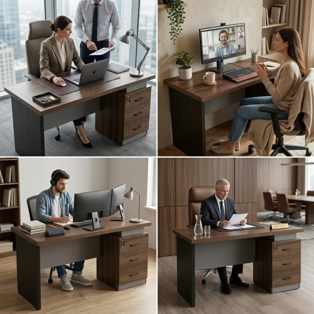 SMTE BT620 Multipurpose Table – BROWN - Image 3