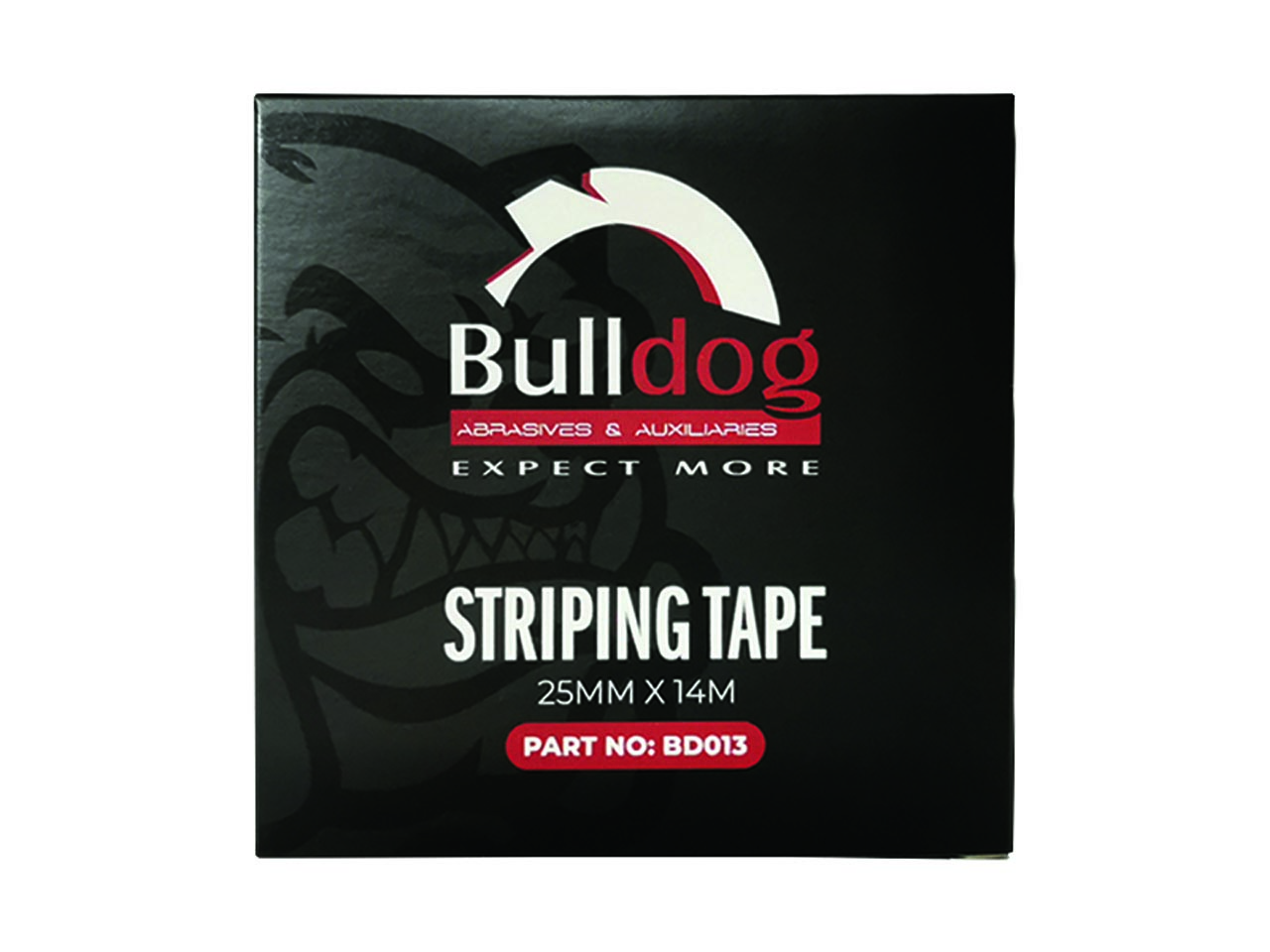 BULLDOG TAPES Striping Tape, Olive Green, 25mmx14m - Image 2