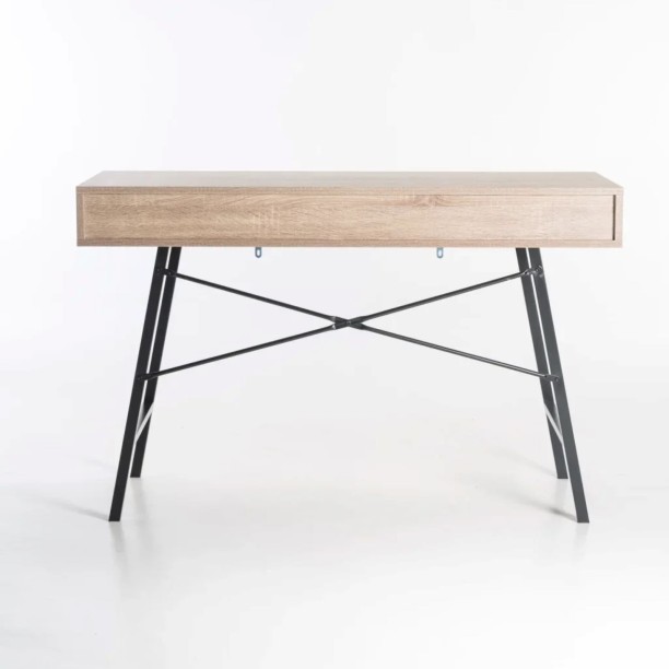 VIVIDITTO DF0507 Multipurpose Table – OAK/BLACK - Image 3