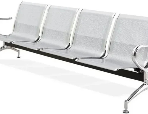 Office/ Steel bench GT044 Office Visitor Chair – Silver - Grey