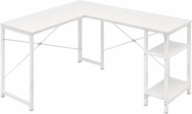 BRENLO yn075 Metal Computer Desk – white