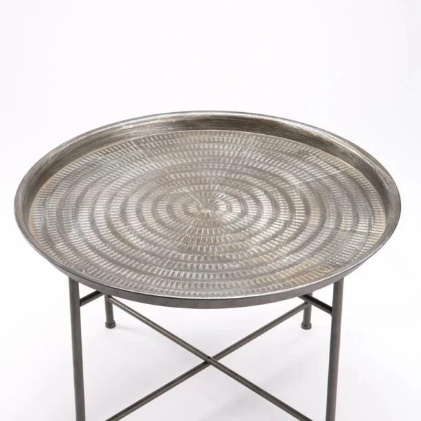 Siza 64cm Round Coffee Table 3697100351473 Multipurpose Table – Grey - Image 3