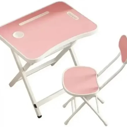 Transfigure TB003 Study Table β Pink, Chair Included