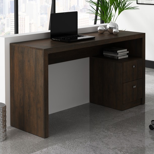 Bella Casa ME4130.0007 Office Table – Brown - Image 4