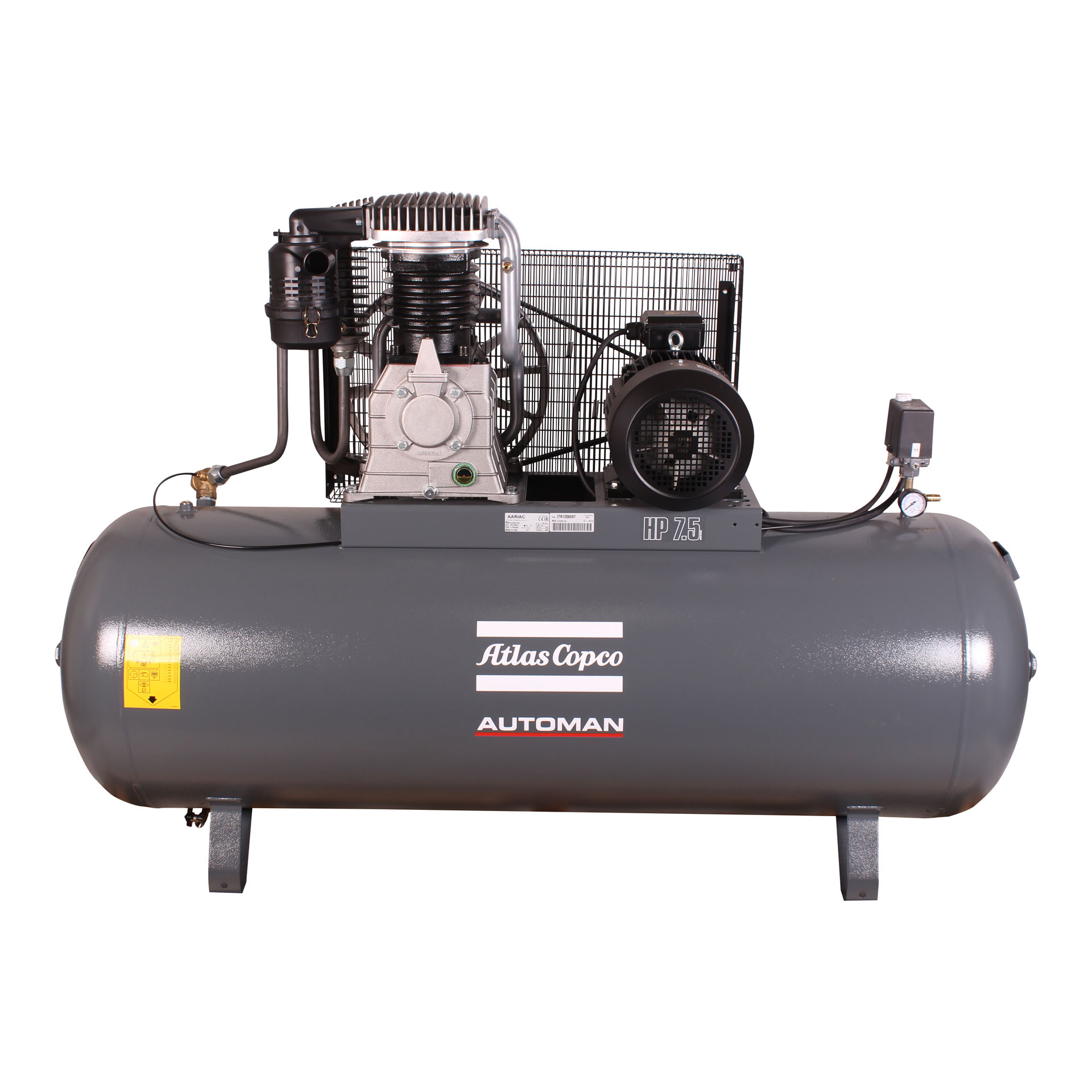 AUTOMAN AC 75 E 500L Stationary Air Compressor 5.5 KW (7.5 HP) 380 V - Image 2