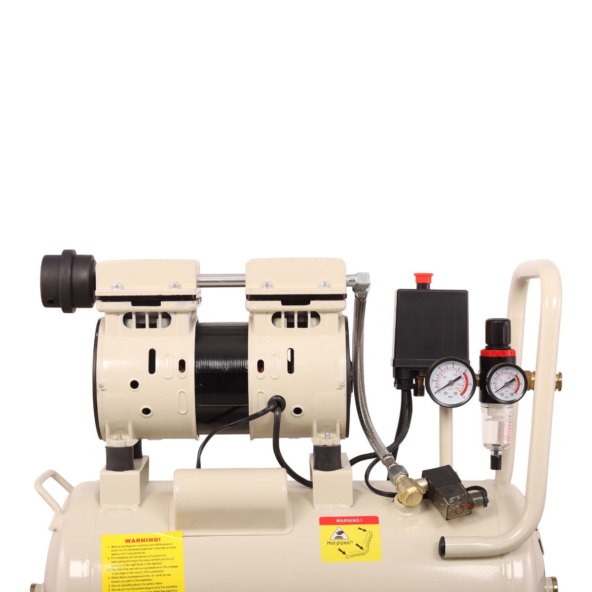 MAC AFRIC 24 Litre Silent Oil Free Compressor 550 W (0.7 HP) 230 V - Image 3