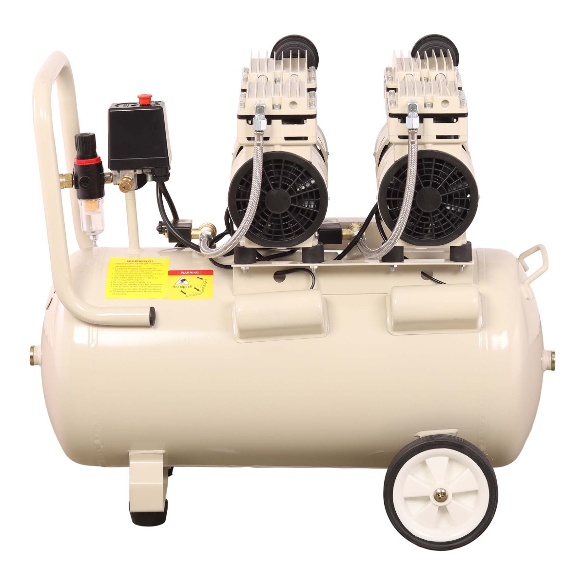 MAC AFRIC 50L Silent Oil Free Compressor 1.5 KW (2 HP) 230 V - Image 4