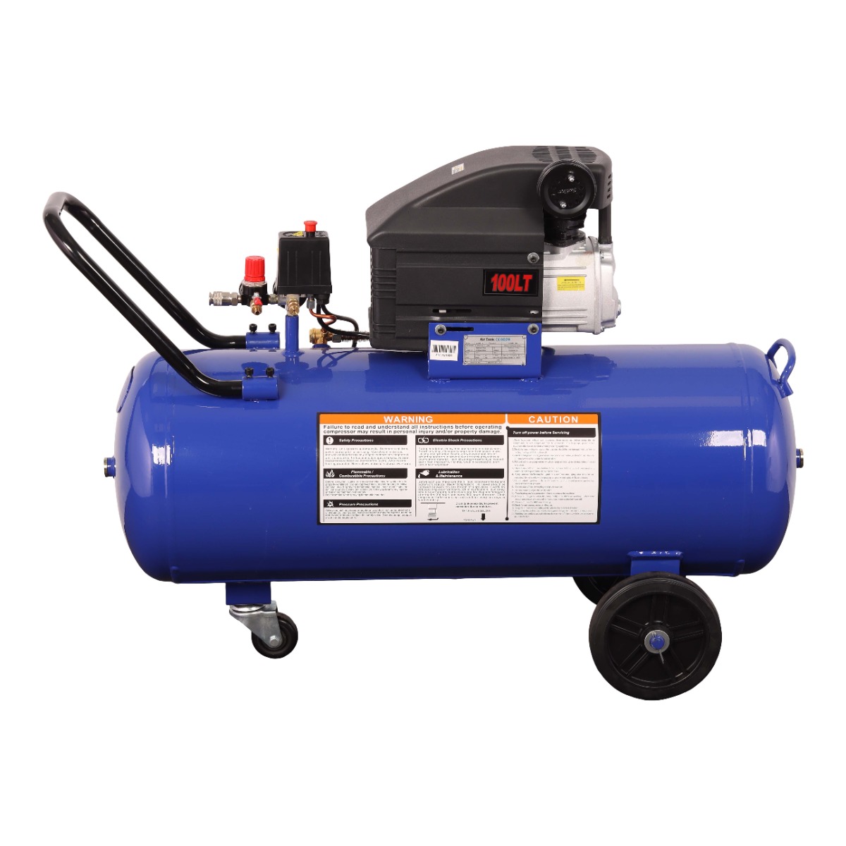 MAC AFRIC 100 Litre 1.5 KW (2.5 HP) 230 V Direct Drive Compressor - Image 4