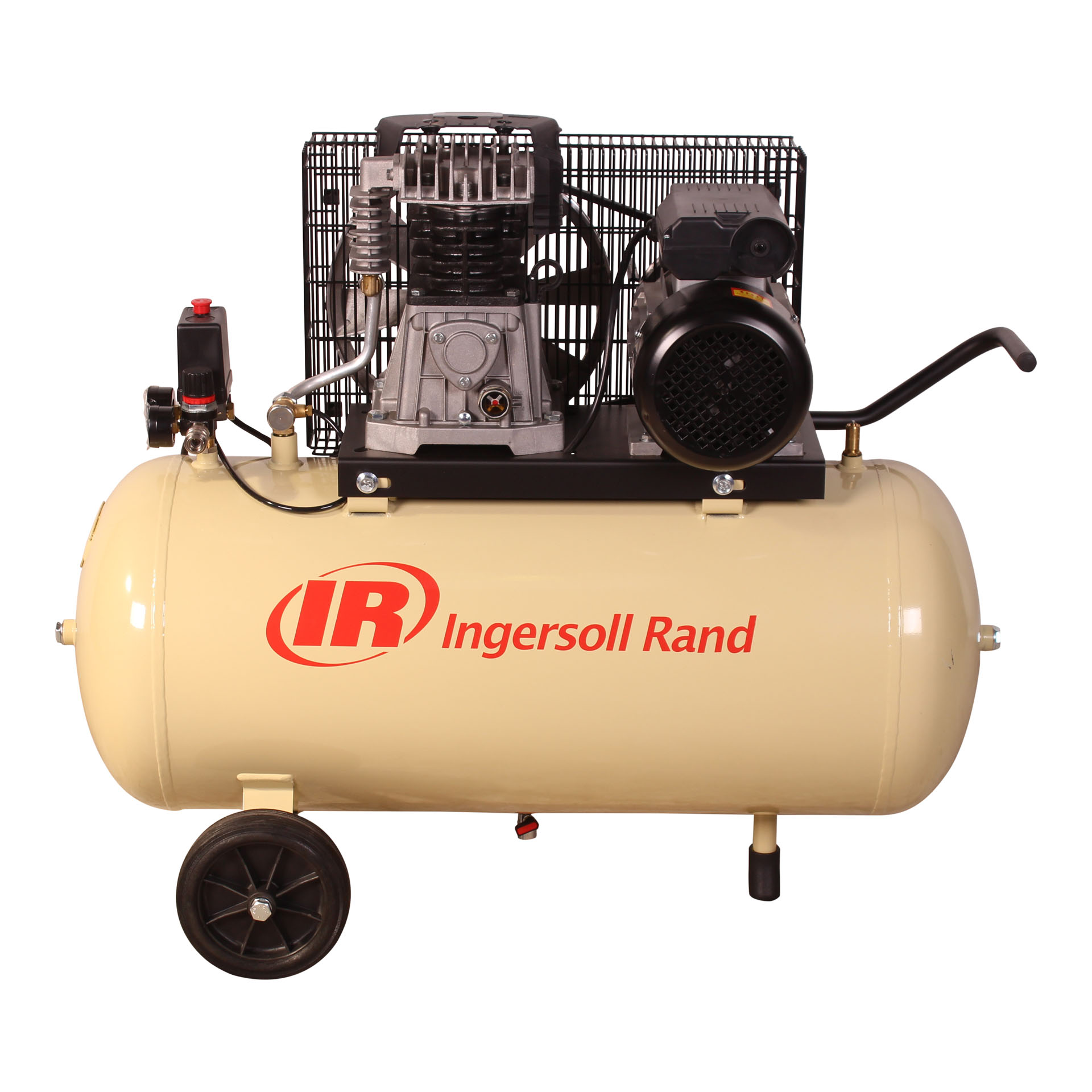 INGERSOLL RAND 100L 1.5 KW (2 HP) 230 V Belt Driven Air Compressor - Image 2