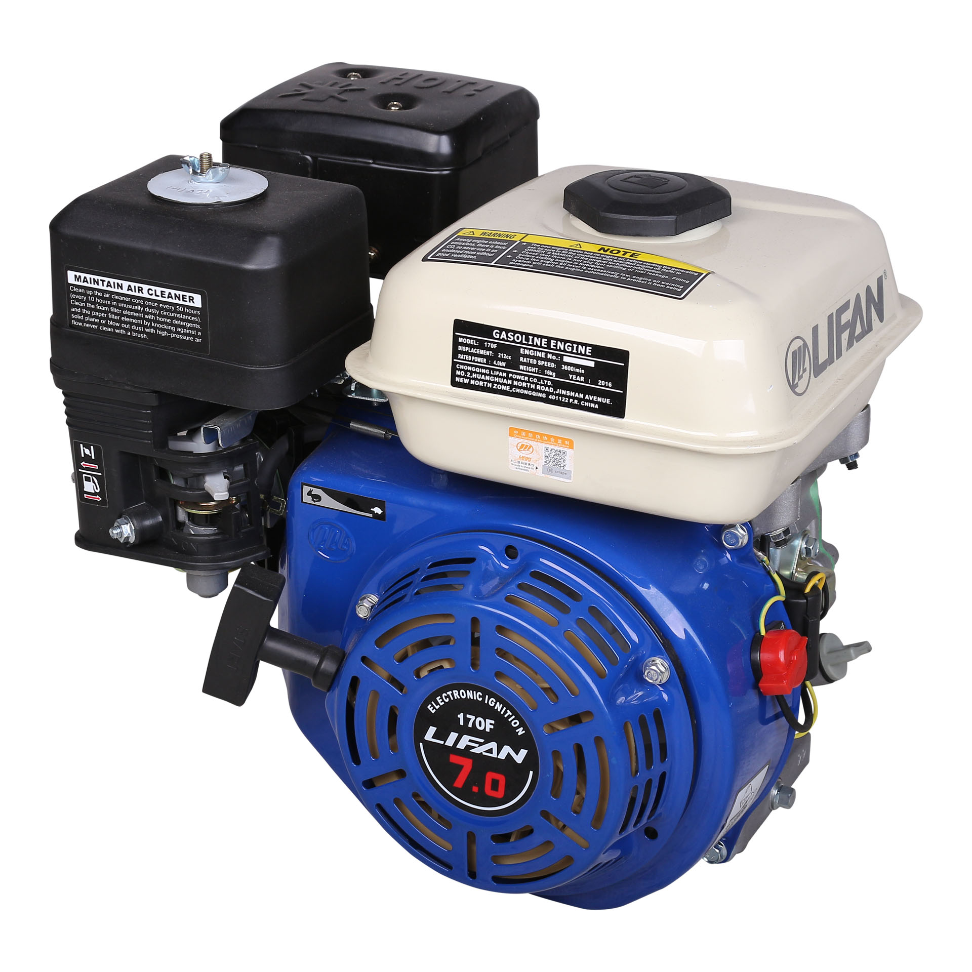 MAC AFRIC Engine Including Pulley & Acc. For COMPRE-071
