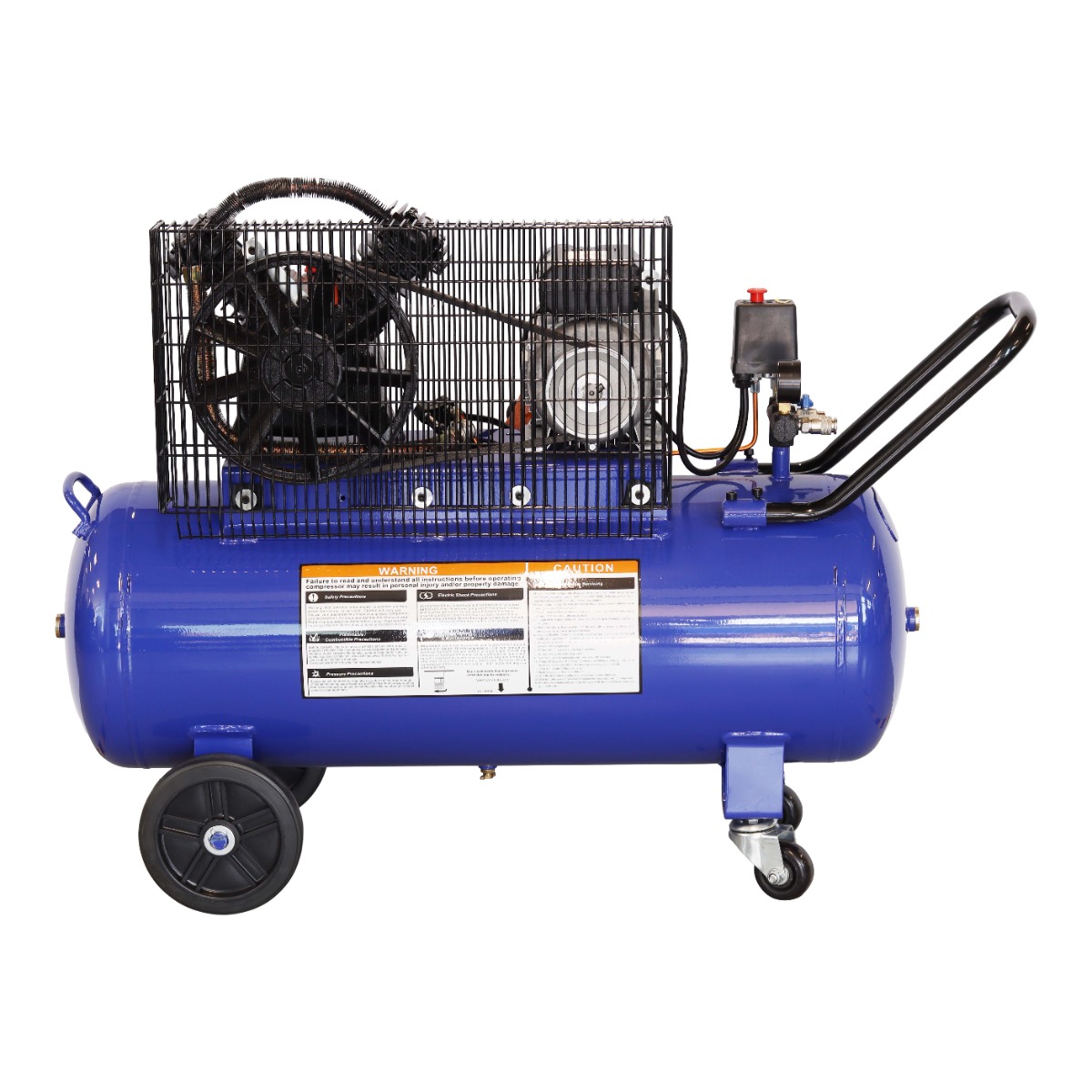MAC AFRIC 100 Litre 1.5 KW (2 HP) 230 V Belt Driven "V-Type" Compressor - Image 4