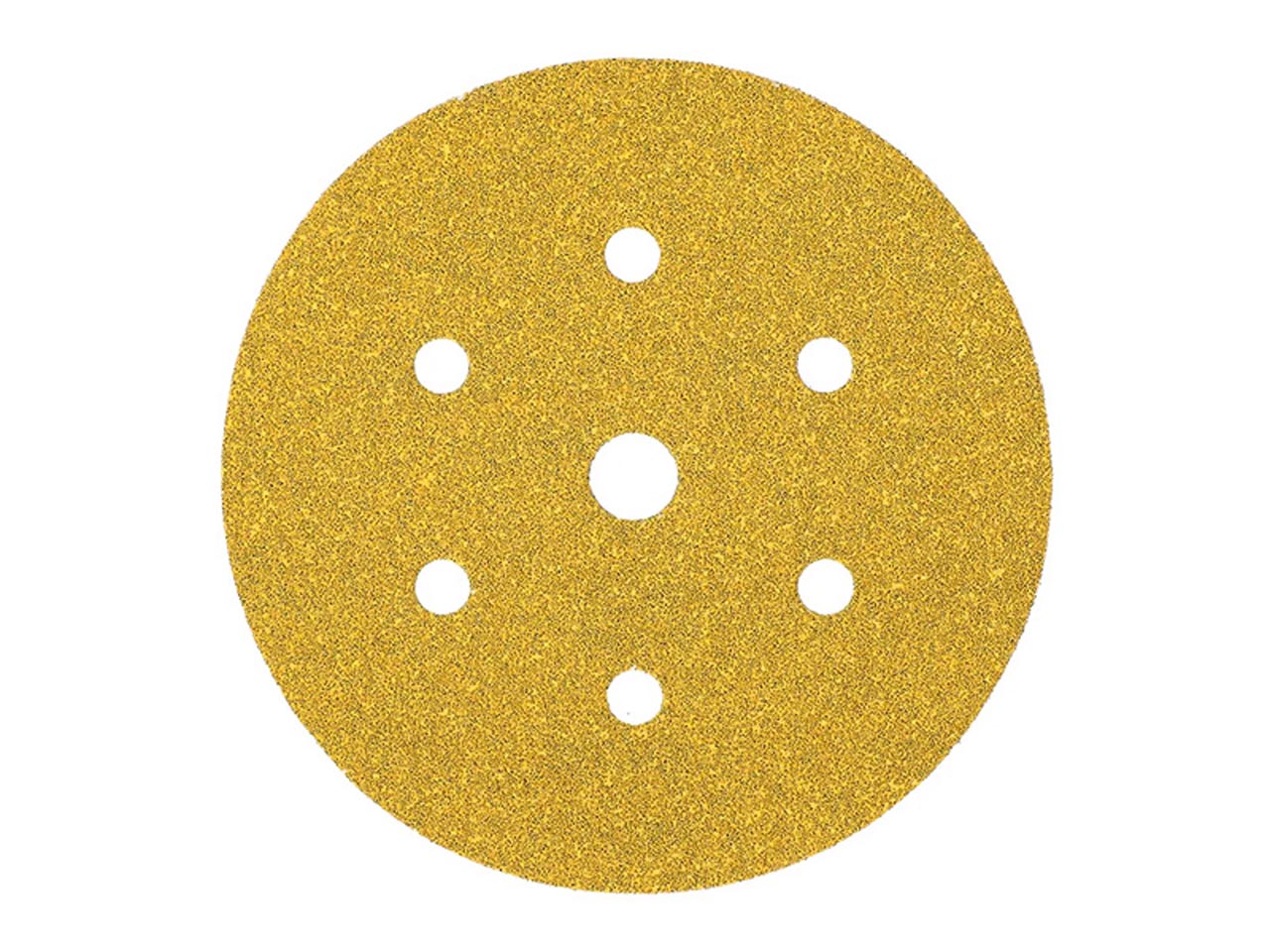 MIRKA Gold Sanding Discs, Grip, 6 + 1 Holes, 150mm, 5 Pack