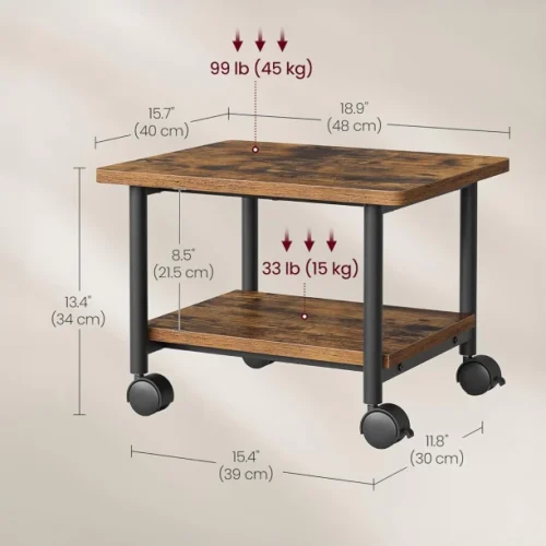 LASA CASA-VGL-OPS2 Engineered Wood Computer Desk – White