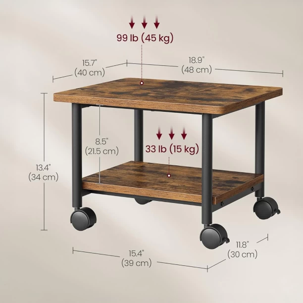 LASA CASA-VGL-OPS2 Engineered Wood Computer Desk – White