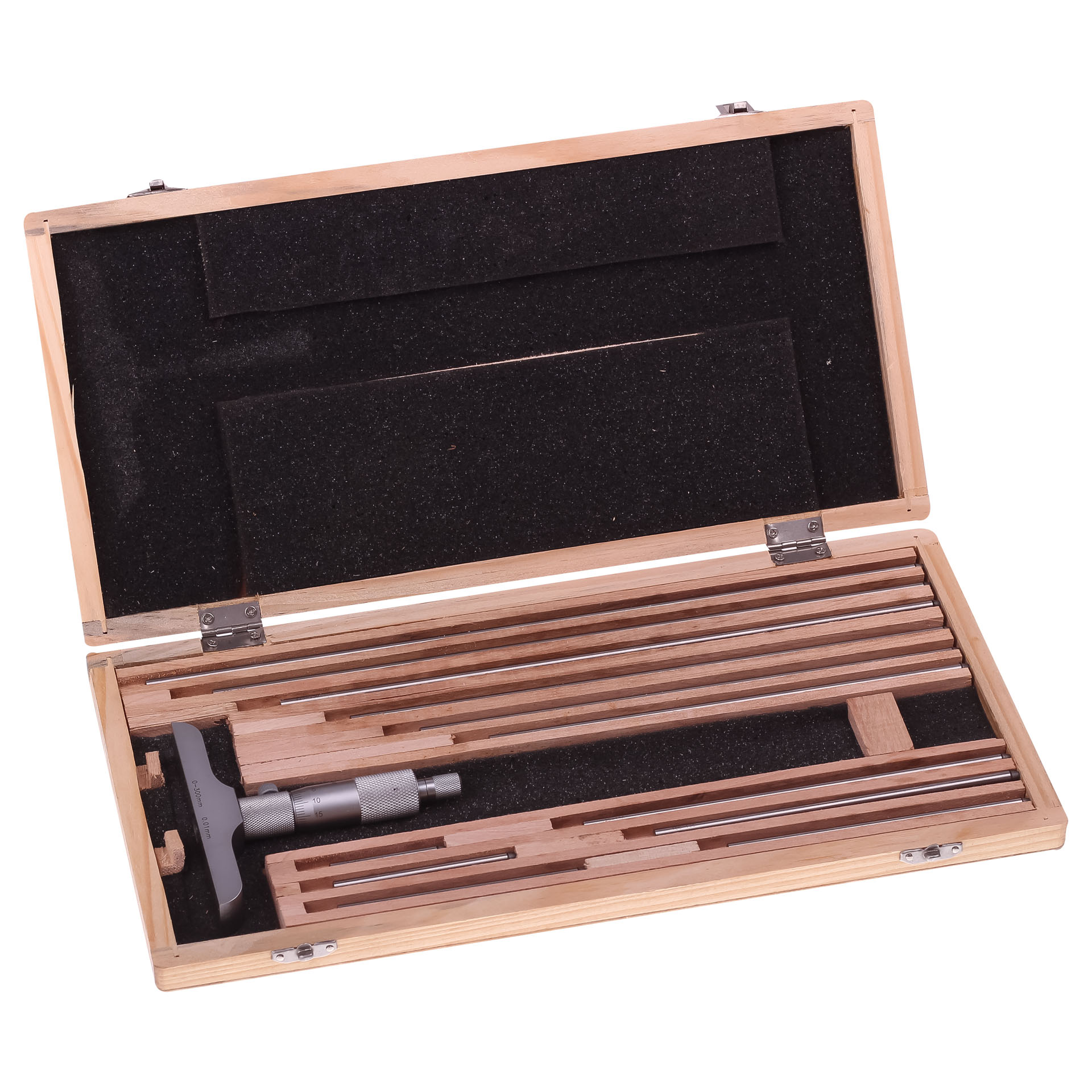 MAC AFRIC Vernier Depth Gauge with Interchangeable Rods 0 - 300 MM - Image 2