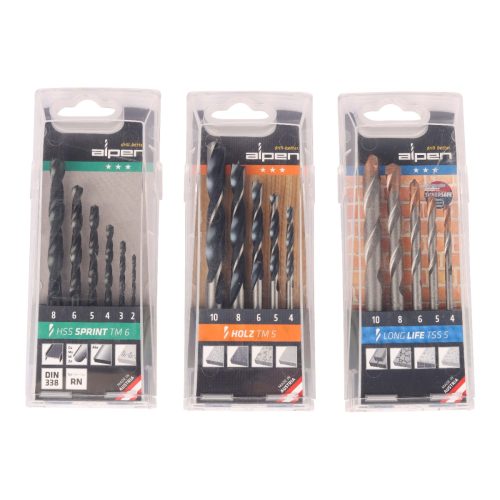 16 Piece Combination Drill Bit Set