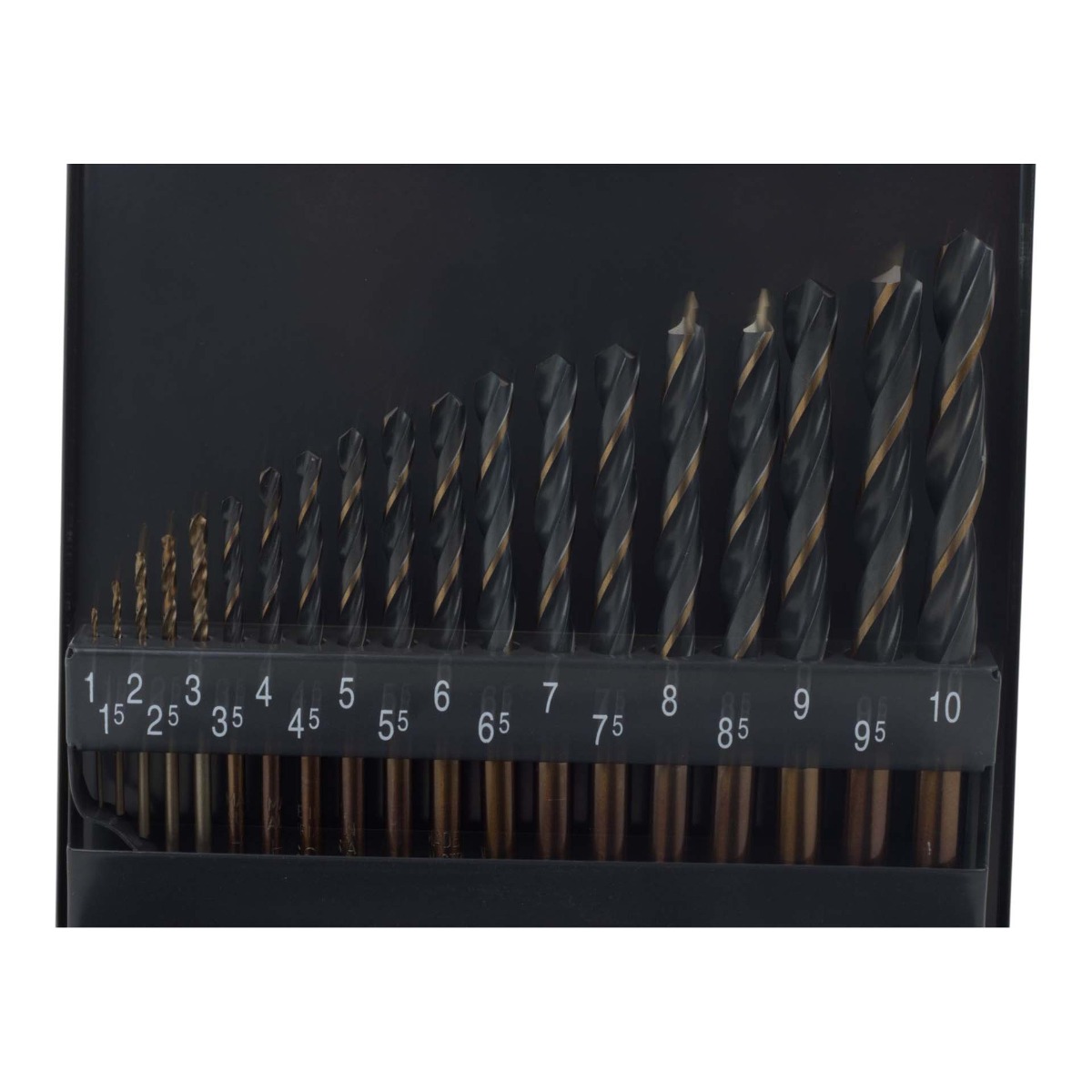ALPEN 19-Piece Sprint Master HSS Drill Bit Set (1-10mm) - Image 2