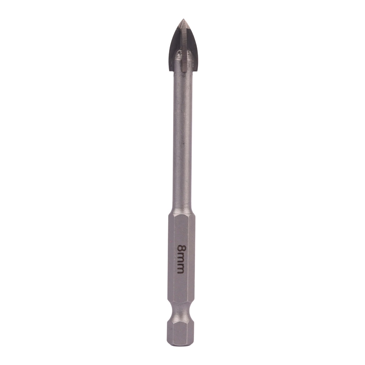 Glass & Tile Drill 8mm 4 Flute with Hex Shank (TCGDX008) - Image 2