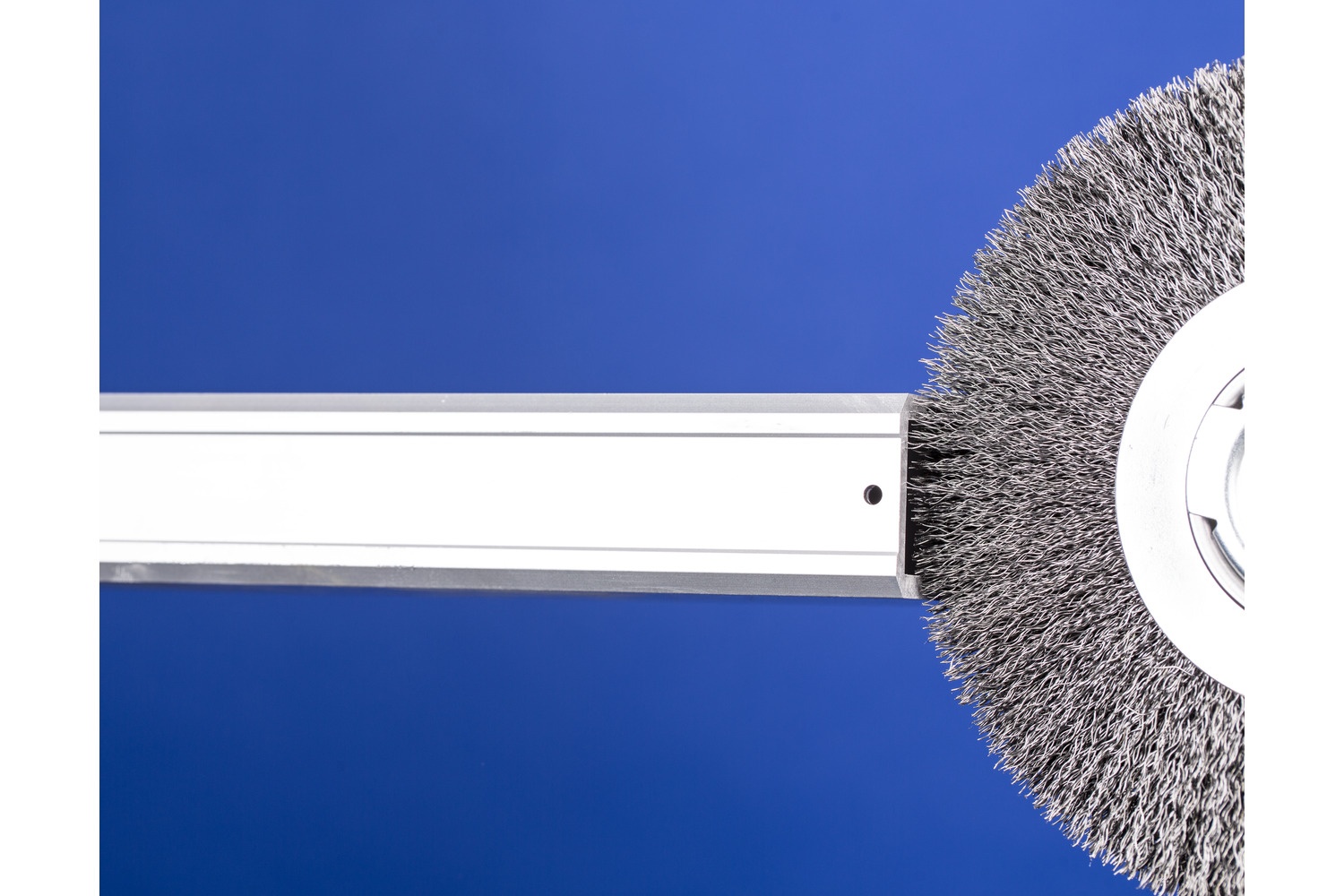 PFERD Wheel brush wide crimped RBU dia. 200x25xvariable hole steel wire dia. 0.30 universal bench grinder - Image 3