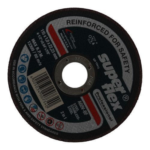 SUPERFLEX Professional Slimline Disc (115x1.0x22.23)