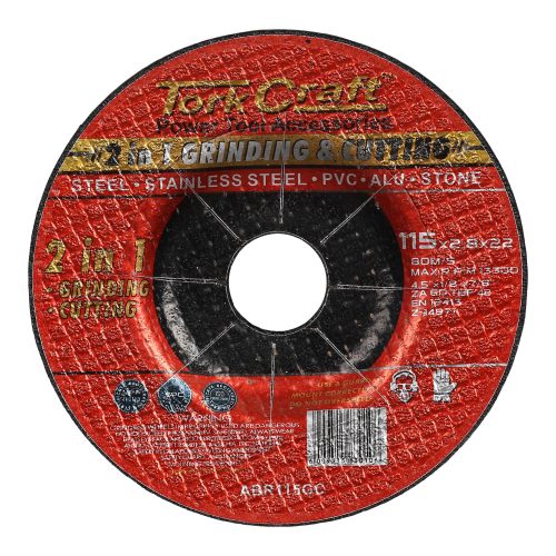 TORK CRAFT 2 - in - 1 Grinding & Cutting Disc