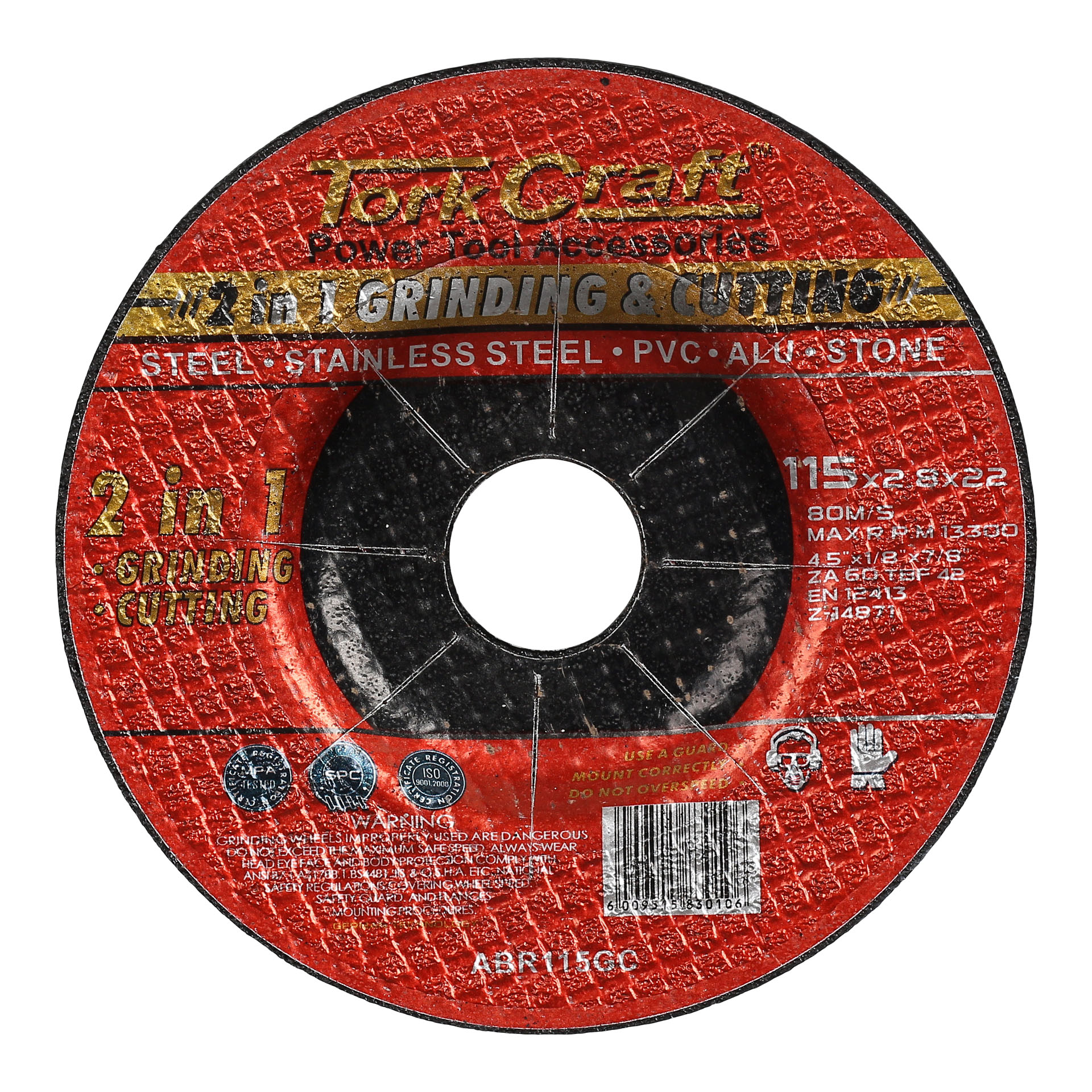 TORK CRAFT 2 - in - 1 Grinding & Cutting Disc