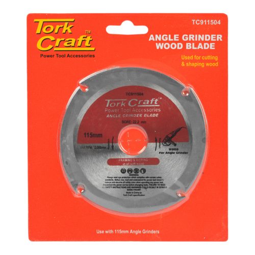 TORK CRAFT Blade 4 Teeth for Wood (115 x 22.23 MM)