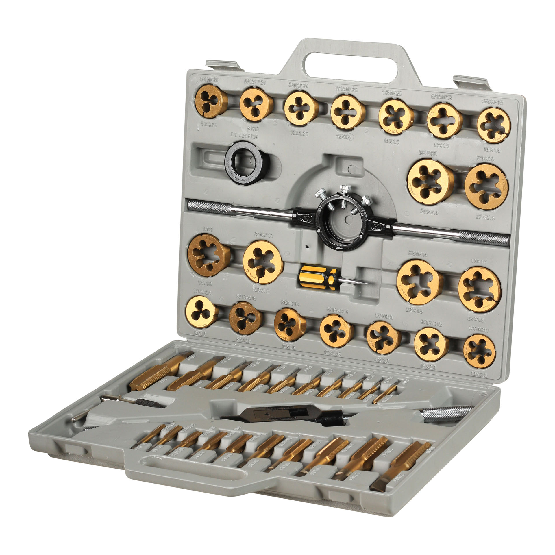 MAC AFRIC 45 PCS Alloy Steel Tap & Die Set (Imperial) - Image 2