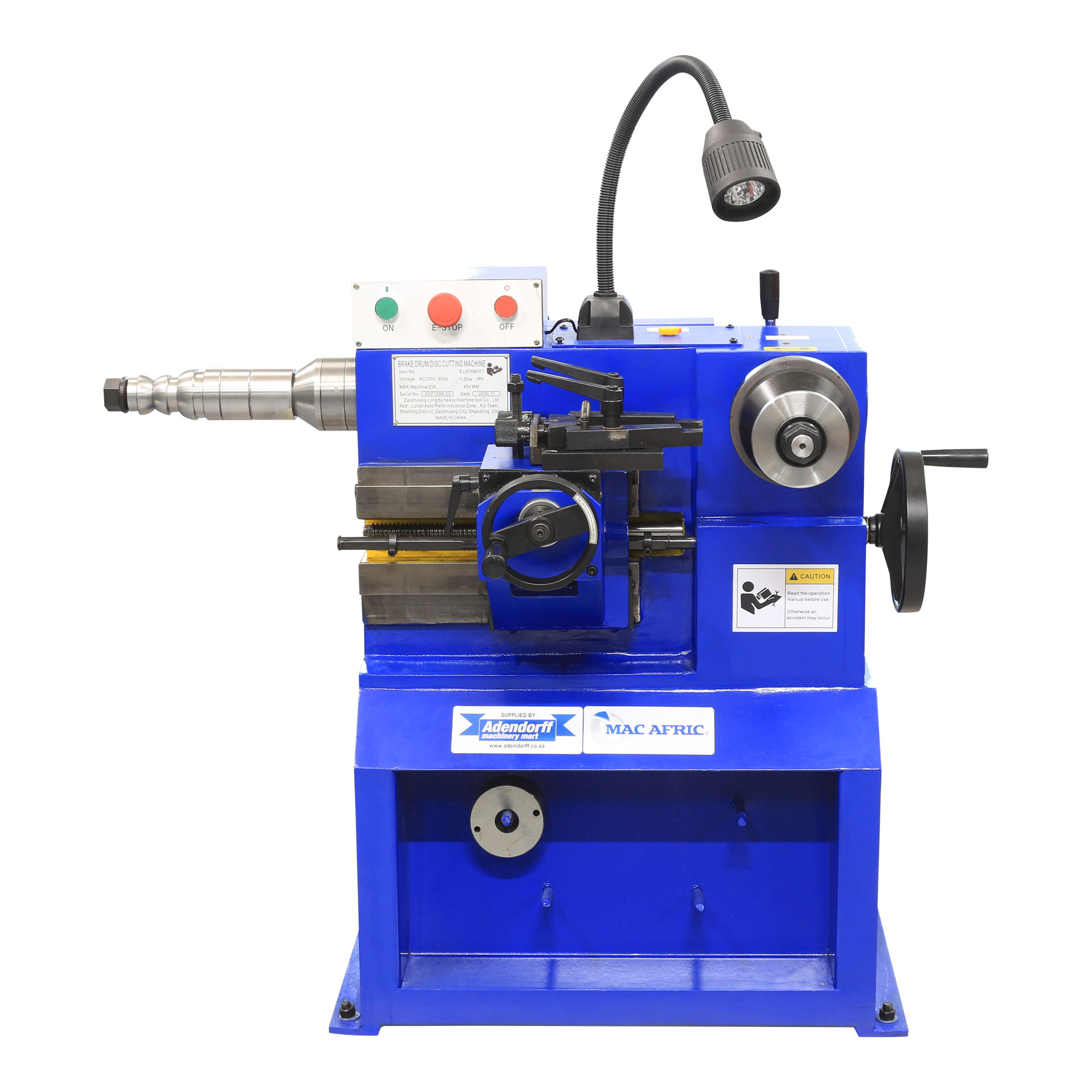 MAC AFRIC Brake Disc Lathe (230 V) (Brake Disc Skimming Machine) - Image 4