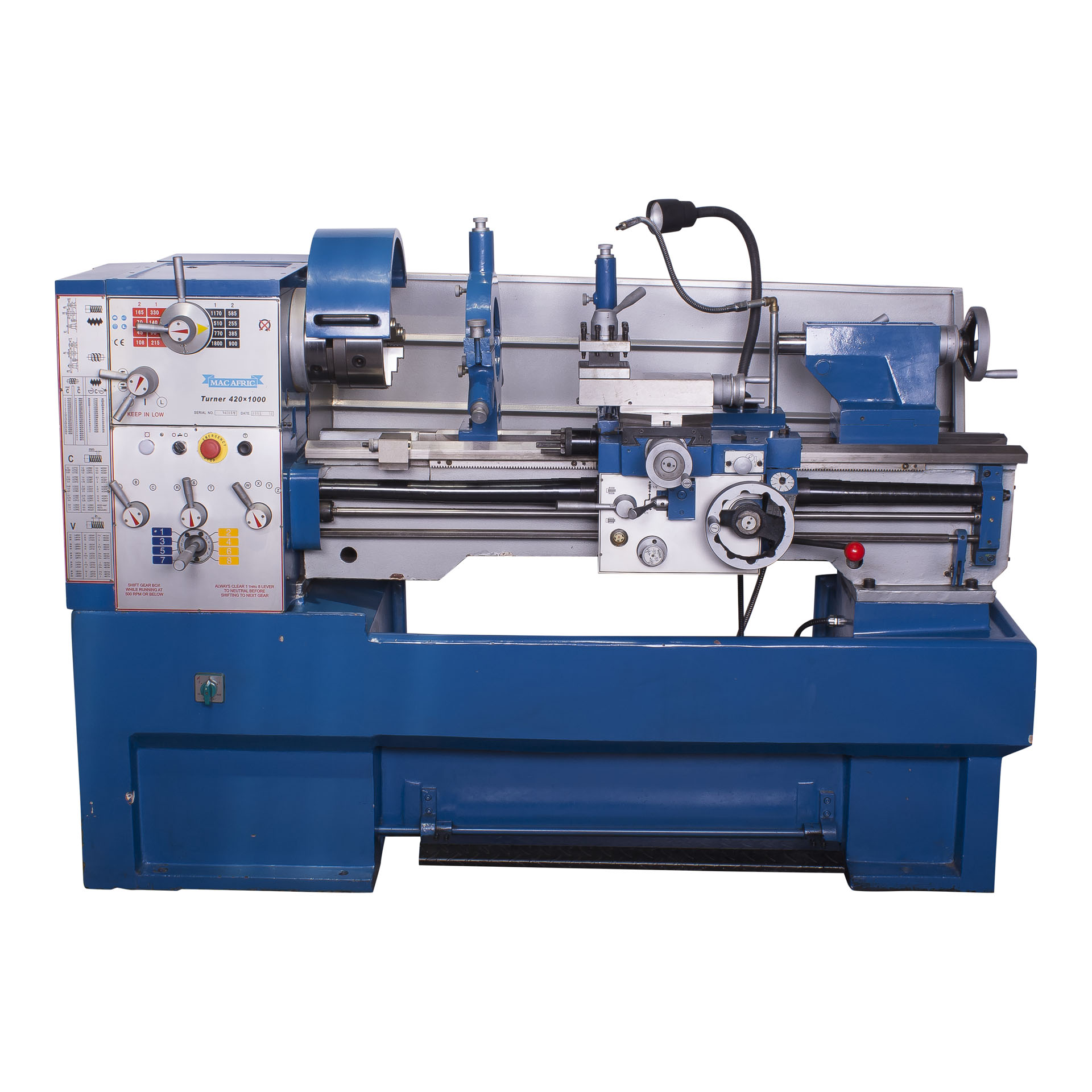 MAC AFRIC Industrial Tool Room Lathe D420 - Image 3