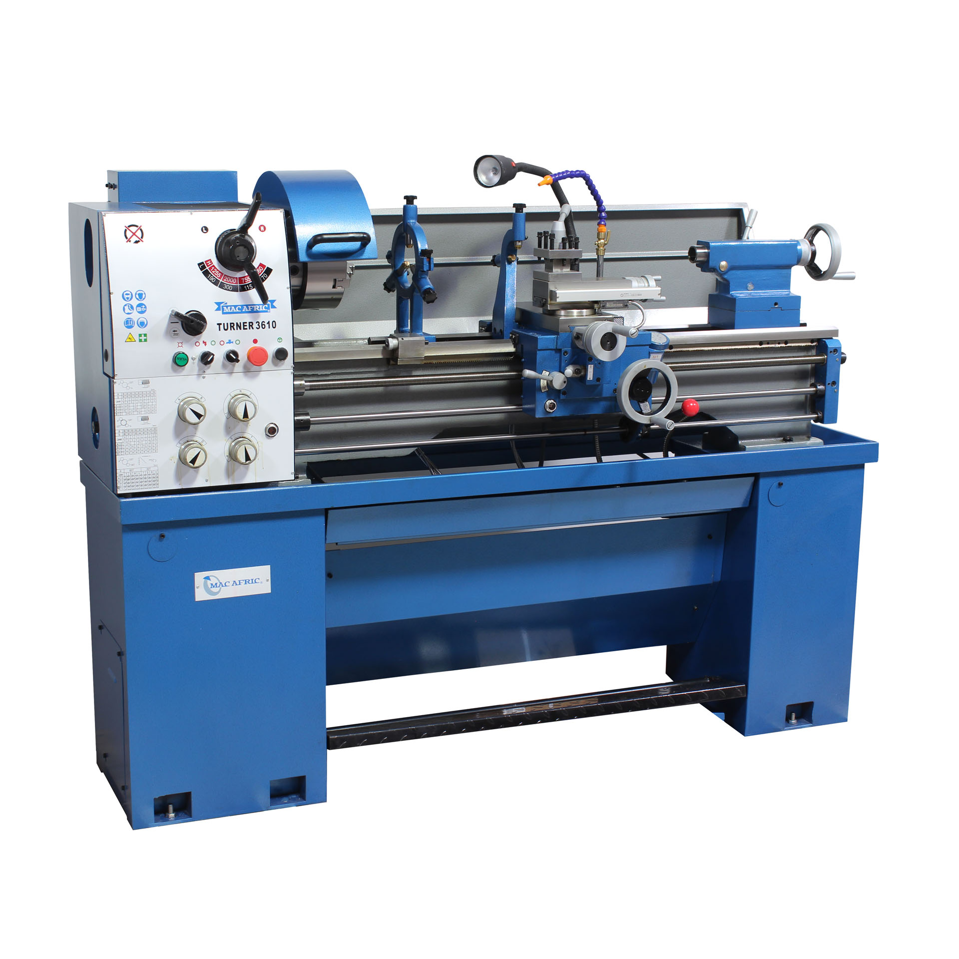 MAC AFRIC 1 M Tool Room Metal Turning Lathe (With D.R.O) - Image 2
