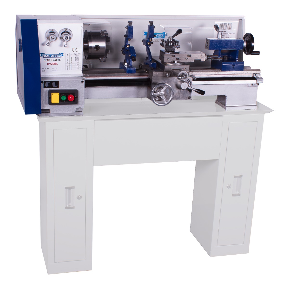 MAC AFRIC 500 MM Geared Head Metal Screw cutting Bench Lathe - Image 3