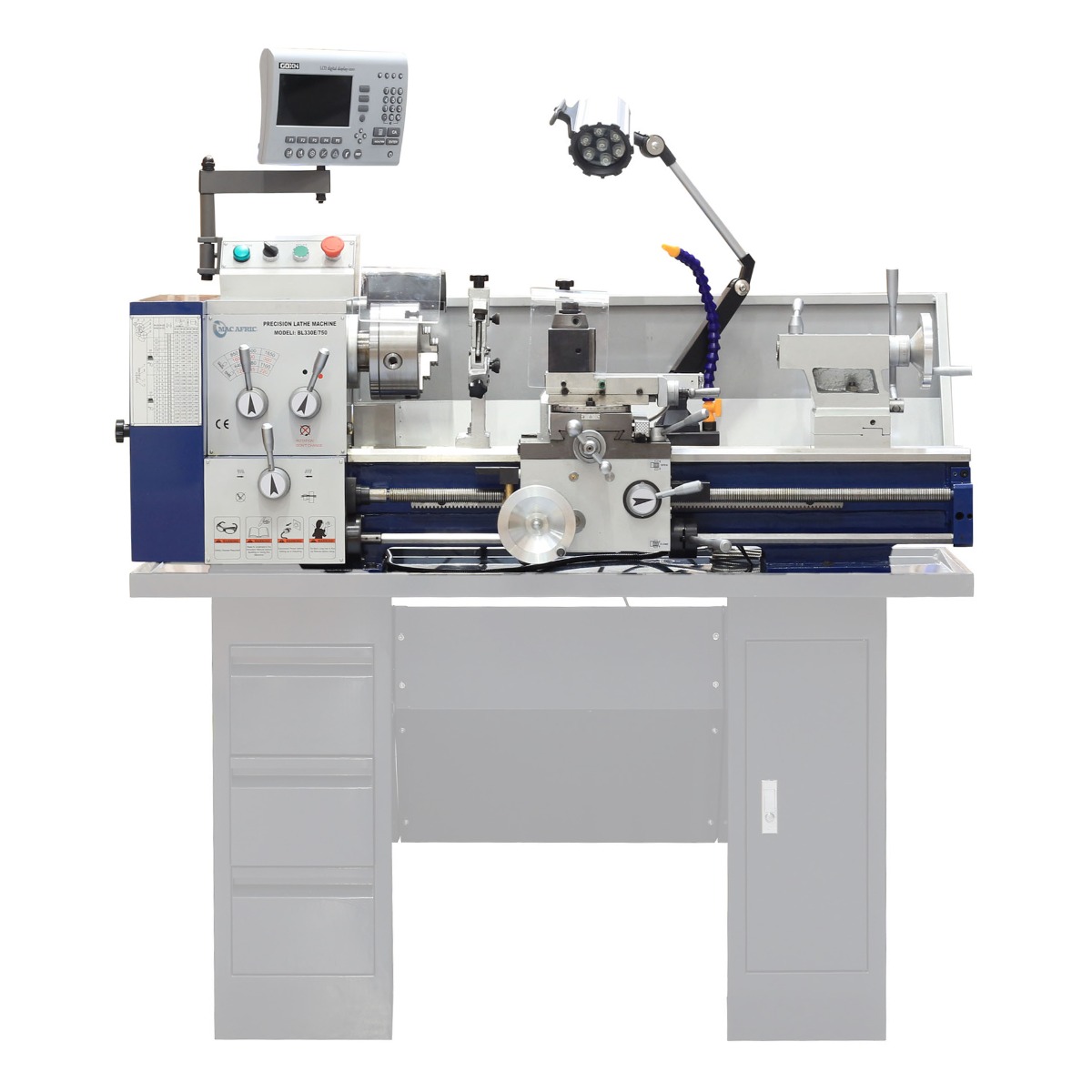 MAC AFRIC 750 MM Professional Geared Head Bench Lathe - Image 2