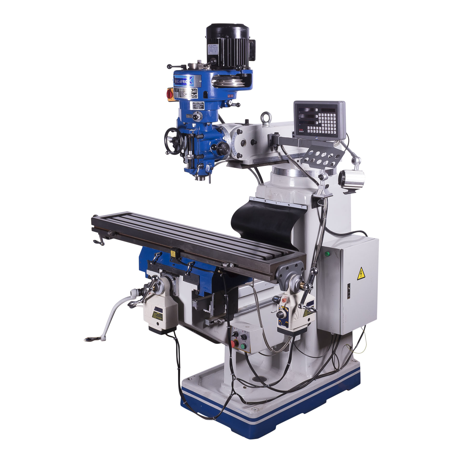 MAC AFRIC BP Type Milling Machine (Turret Head 380V) - Image 2