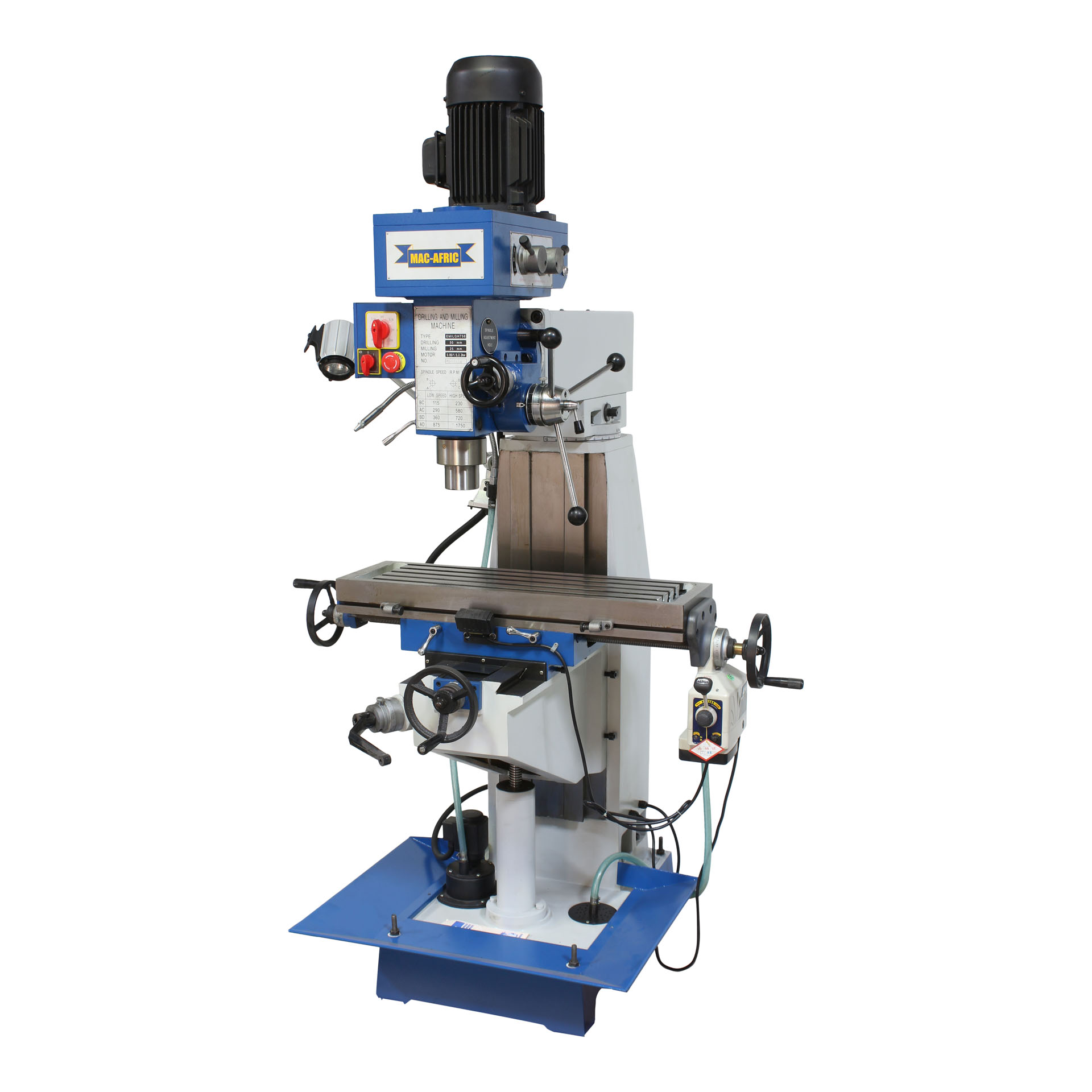 MAC AFRIC 50 / 25 MM Drilling & Milling Machine (380V) - Image 2