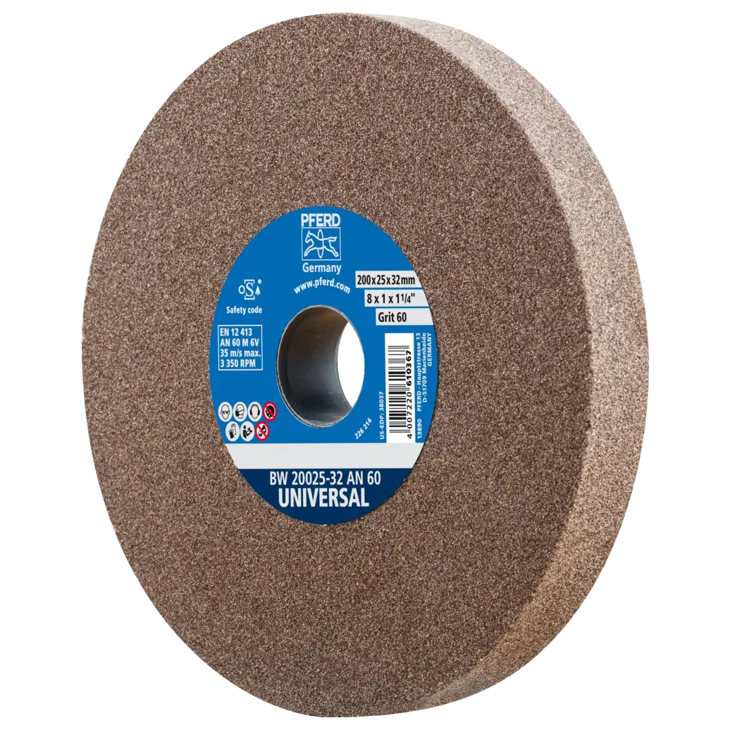 PFERD 200x25mm A60 Universal Grinding Wheel