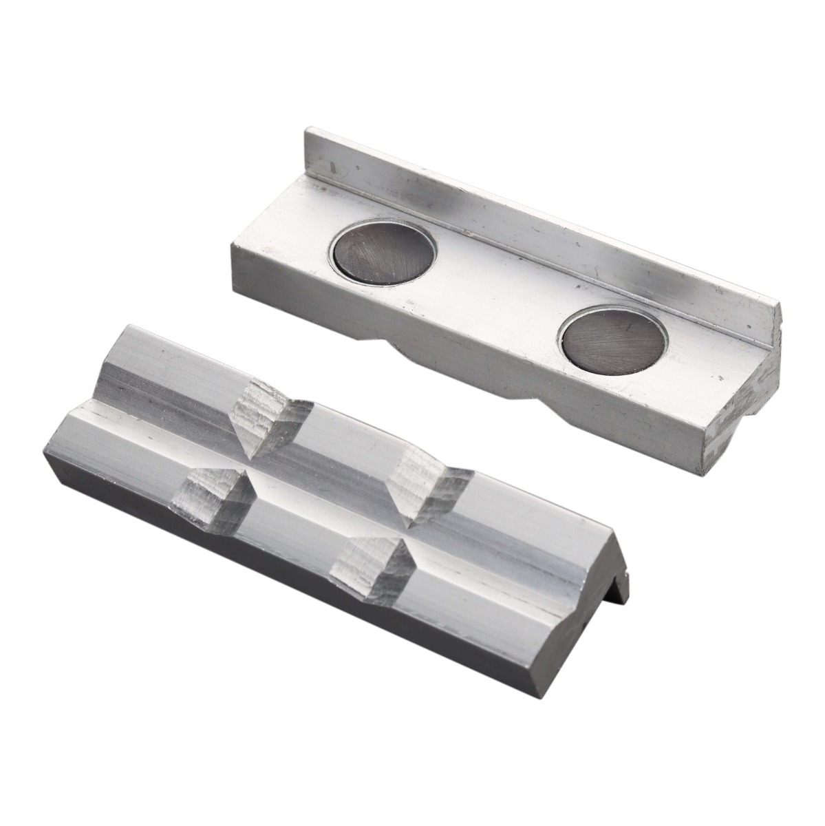 Tork Craft Aluminum Magnetic Vice Jaws 100 x 32mm