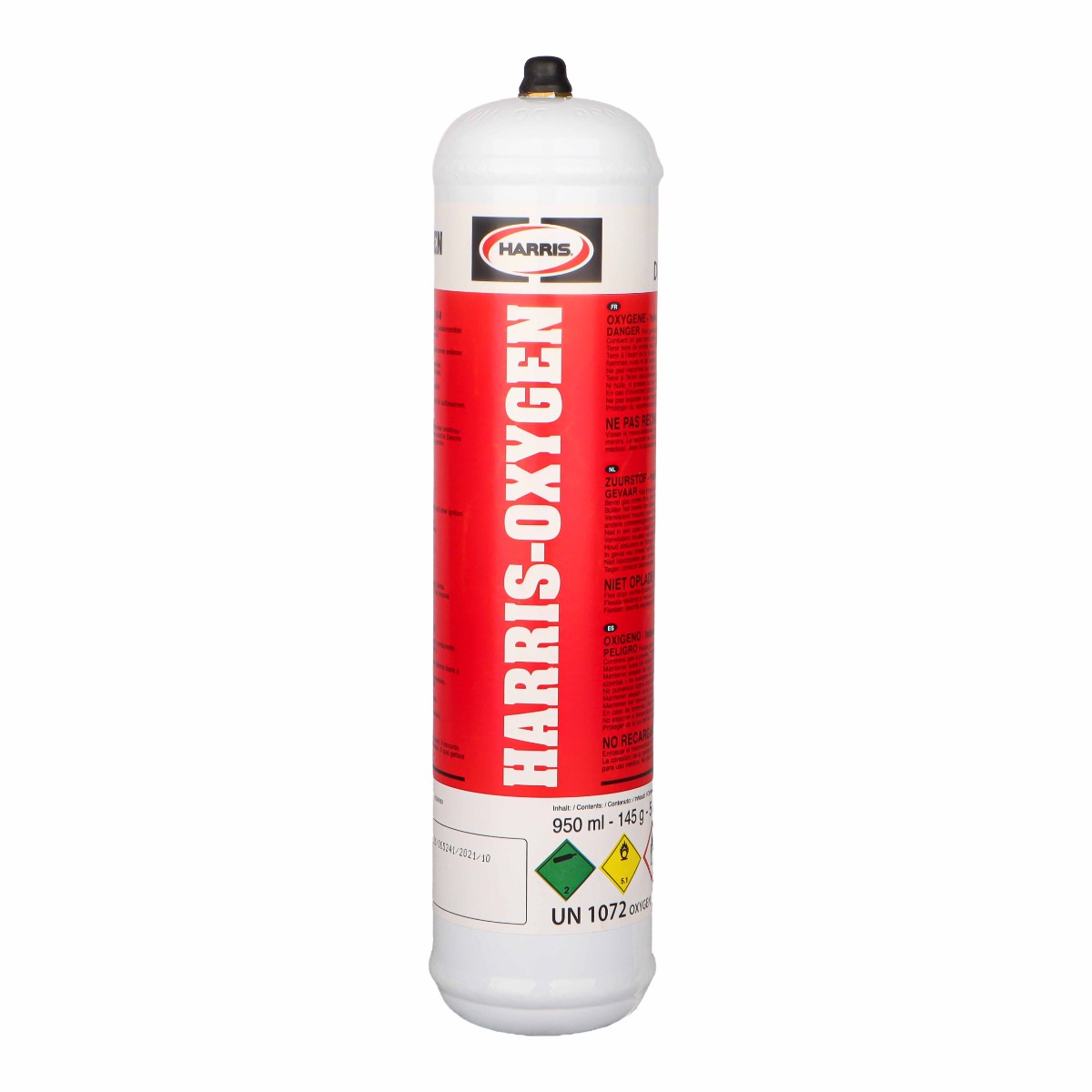 HARRIS 1L Oxygen Cylinder