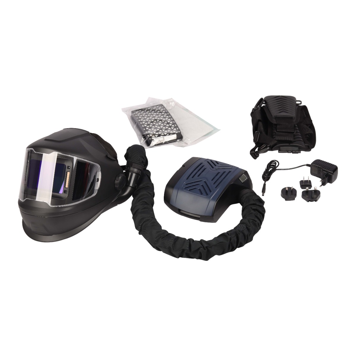 MAC AFRIC Powered Air Purifier Welding Helmet With Respirator