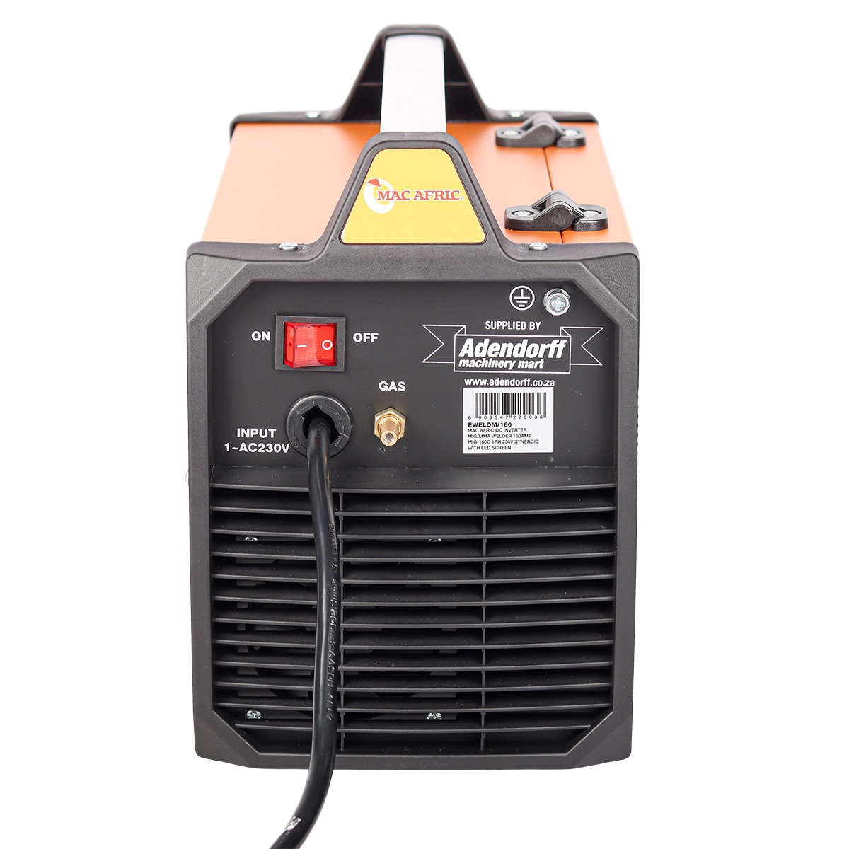 MAC AFRIC Inverter 160A MIG/MMA Welder LCD Screen - Image 3
