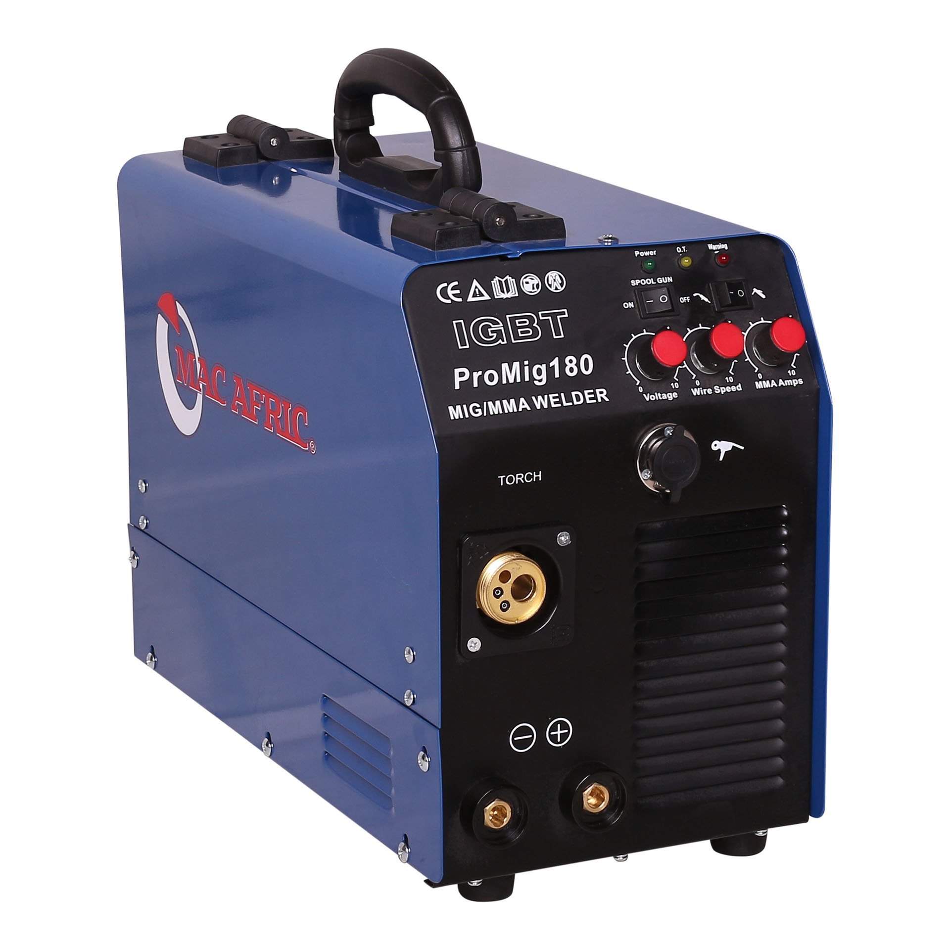 MAC AFRIC 180 A IGBT (MIG & MMA) Welding Machine - Image 4