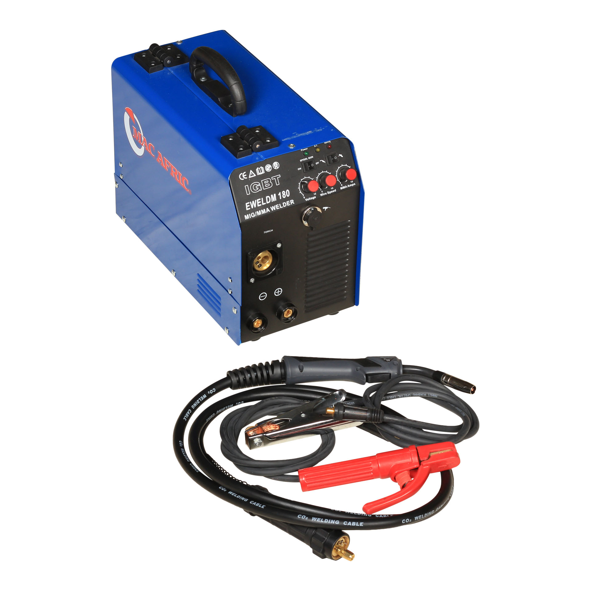MAC AFRIC 180 A IGBT (MIG & MMA) Welding Machine - Image 3