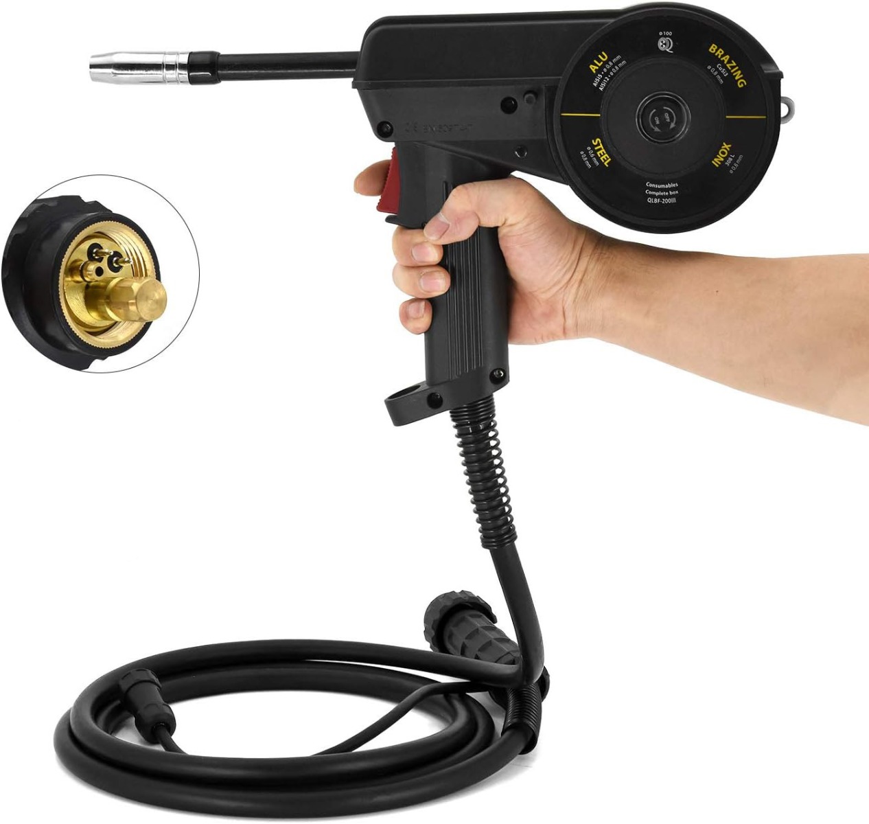 MAC AFRIC Spool Gun for Aluminum MIG Welding - Image 2
