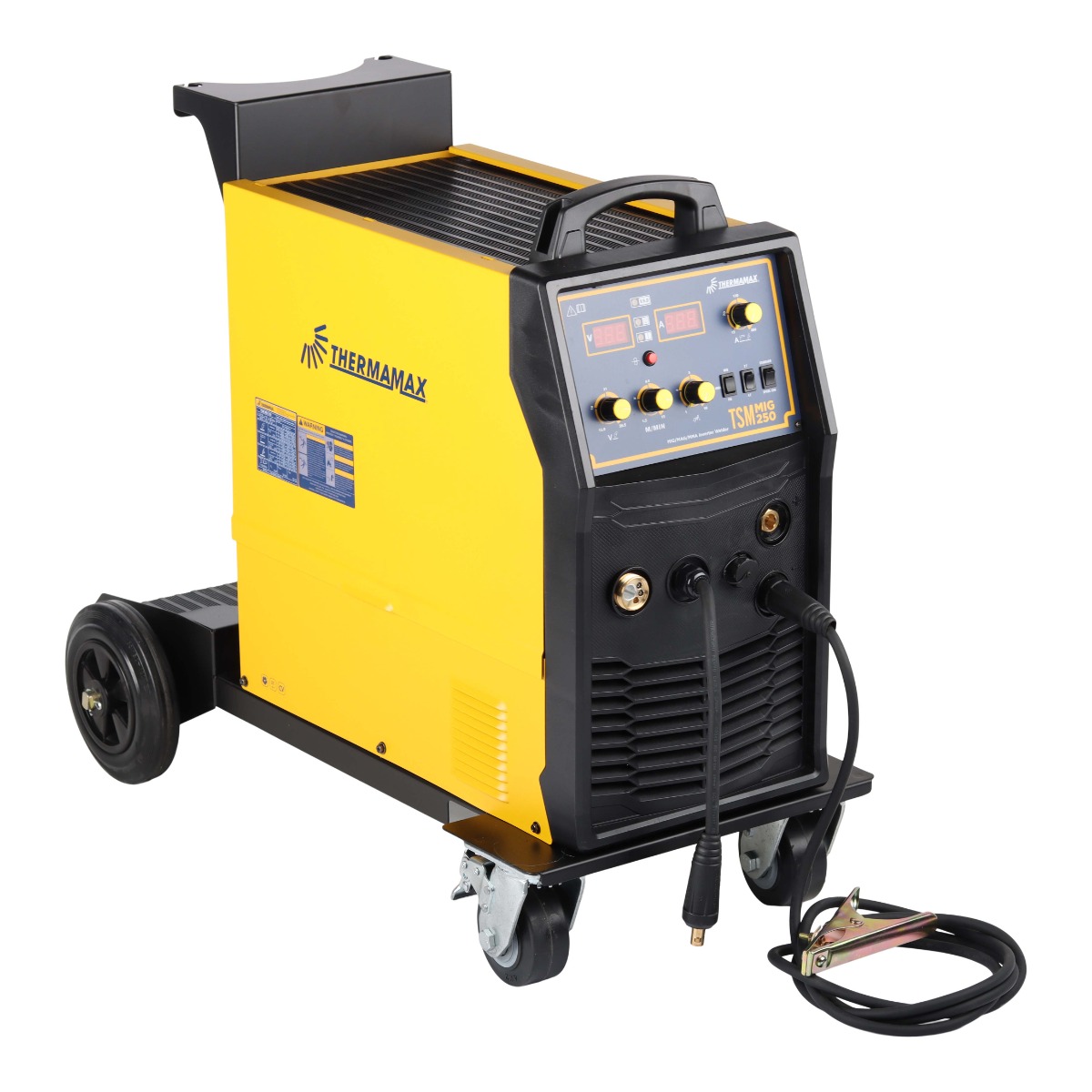Thermamax TSM250MIG Multipurpose Inverter Welder – MIG/MAG/MMA/Lift-TIG