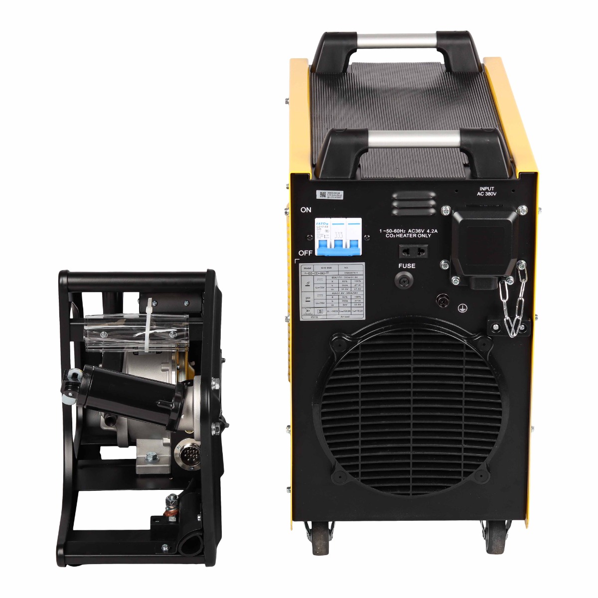 MAC AFRIC 350A MIG/MMA IGBT Professional Inverter Welder - Image 3
